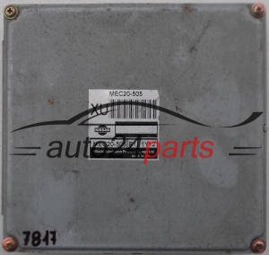 MOTORSTEUERGERÄT ECU STEUERGERAT NISSAN PRIMERA 1.8, MEC20-505, MEC20505, B1, 1Y12, XU
