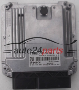 MOTORSTEUERGERÄT ECU STEUERGERAT AUDI A4 A5 3.0 TDI BOSCH 0 281 015 031, 0281015031, 8K0 907 401 C, 8K0907401C, 8K1 907 401 A, 8K1907401A, EDC17CP14