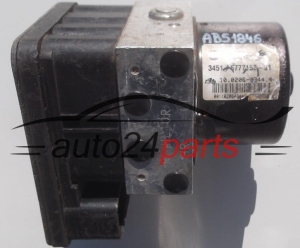 POMPE HYDRAULIQUE ET CALCULATEUR d'ABS BMW E81 E87 3451-6777158-01, 3451677715801, ATE 10.0206-0344.4, 10020603444, 3452 6777159-01, 3452677715901, 10.0960-0838.3, 10096008383 