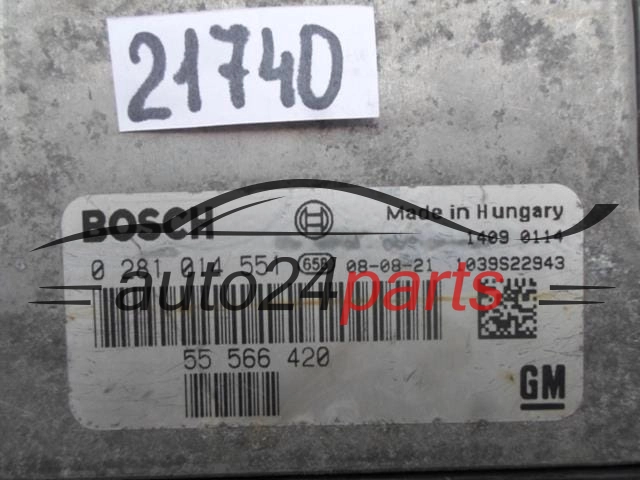 SAAB 9-3 1.9, BOSCH 0 281 014 551, 0281014551, 55 566 420, 55566420