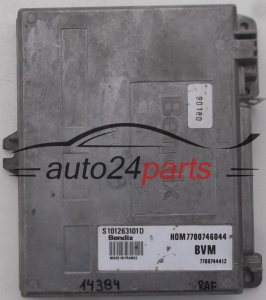 MOTORSTEUERGERÄT ECU STEUERGERAT RENAULT BENDIX S101263101 D, S101263101D, 7700746044, 7700744412