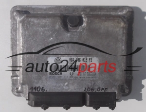 MOTORSTEUERGERÄT ECU STEUERGERÄT VW VOLKSWAGEN GOLF 1.8 06A906018FS, BOSCH 0 261 206 513, 0261206513