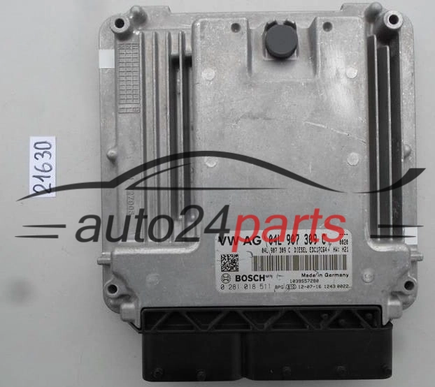 VW VOLKSWAGEN GOLF BOSCH 0 281 018 511, 0281018511, 04L 907 309 C, 04L907309C, EDC17C64 