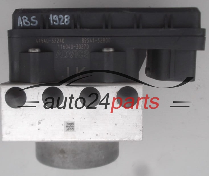 ABS POMPA TOYOTA VERSO 44540-52240, 4454052240, 89541-52B00, 8954152B00, 116040-30270, 11604030270