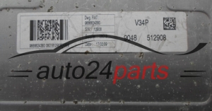 KOMPUTER STEROWNIK SILNIKA PEUGEOT CITROEN FIAT 1.4 Valeo 96 666 243 80
