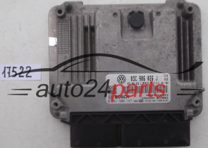 ECU CENTRALITA DE MOTOR SKODA FABIA BOSCH 0 261 S08 147, 03C906026J, MED17. 5.5