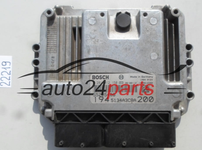 CENTRALITA DE MOTOR FIAT CROMA 2.4 JTD BOSCH 0 281 012 150, 0281012150, 55205406