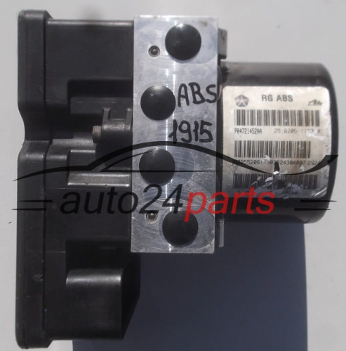 ABS HYDRAULIK-AGGREGAT MIT STEUERGERAET CHRYSLER VOYAGER P04721452AA, ATE 25.0206-1130.4