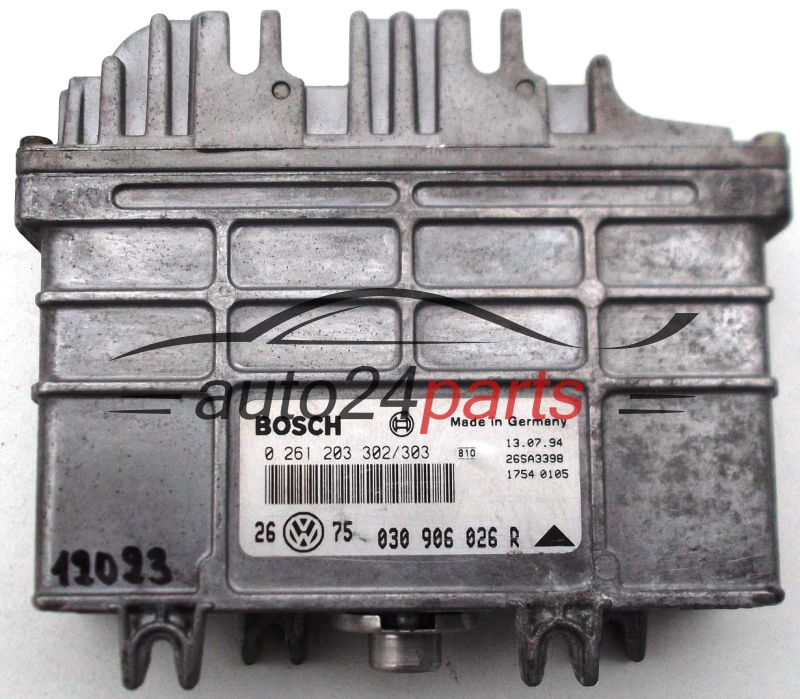 KOMPUTER STEROWNIK SILNIKA VW VOLKSWAGEN GOLF VENTO 1.4 ABD BOSCH 0 261 203 302/303