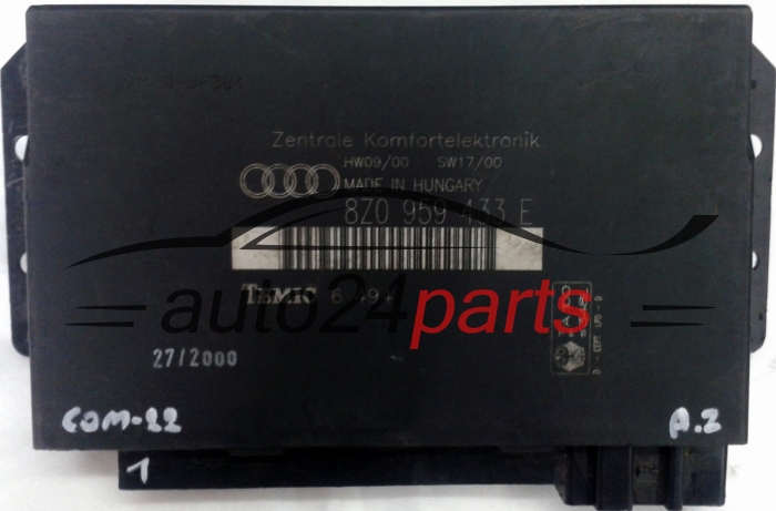 CENTRALITA DE CONFORT 8Z0959433E, 8Z0 959 433 E