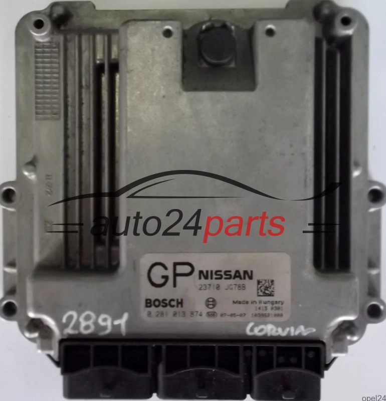 calculateur moteur pour nissan x-trial 2.0 dci