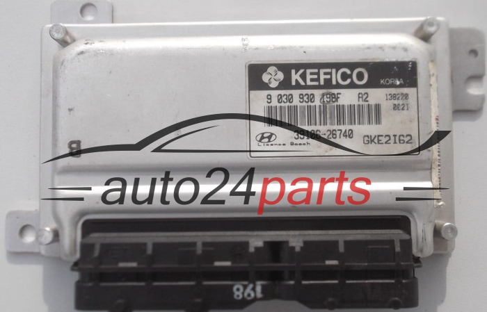 CALCULATEUR MOTEUR HYUNDAI COUPE 1.6 KEFICO 9 030 930 198F,  39106-26740