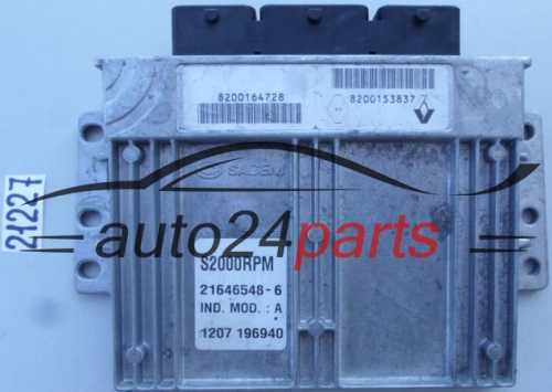 RENAULT LAGUNA 1.6 8200164728 8200153837 S2000RPM 21646548-6, 216465486