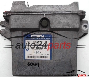 MOTORSTEUERGERÄT ECU STEUERGERAT RENAULT KANGOO 1.9 D R04080012J, HOM 7700 104 956, HOM7700104956, 7700104956 