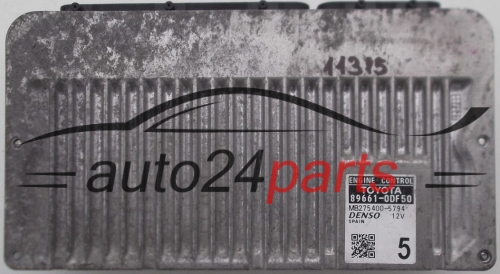 CENTRALITA DE MOTOR  TOYOTA YARIS 1.3 89661-0DF50, 896610DF50, MB275400-5794, MB2754005794 