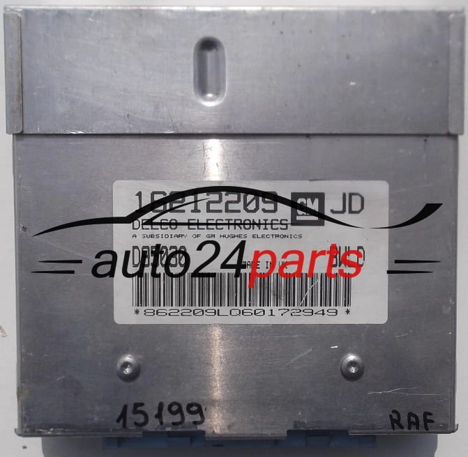 KOMPUTER STEROWNIK SILNIKA OPEL ASTRA, 16212209 JD, 16212209JD, D95030, BWLD