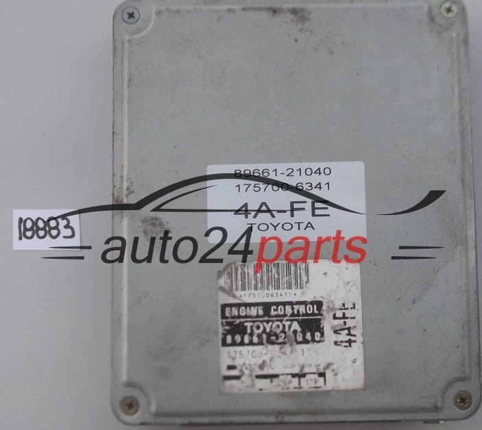 KOMPUTER STEROWNIK SILNIKA TOYOTA CARINA 89661-21040, 8966121040, 175700-6341, 1757006341