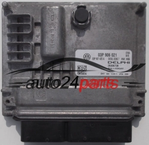 MOTORSTEUERGERÄT ECU STEUERGERAT VOLKSWAGEN POLO 6R 1.2 TDI DELPHI 28306738, 03P 906 021, 03P906021, 03P 907 425 A, 03P907425A