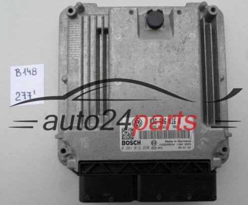 KOMPUTER STEROWNIK SILNIKA VOLKSWAGEN GOLF 1.9 TDI BOSCH 0 281 012 220, 03G 906 016 R