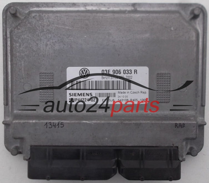 CALCULATEUR MOTEUR VOLKSWAGEN POLO SIEMENS 5WP44224 02