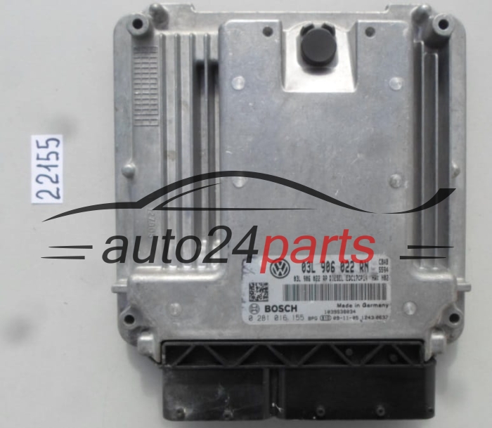 Edytuj produkt: KOMPUTER STEROWNIK SILNIKA VW VOLKSWAGEN TIGUAN BOSCH 0 281 016 155, 0281016155, 03L 906 022 RN, 03L906022RN, EDC17CP14