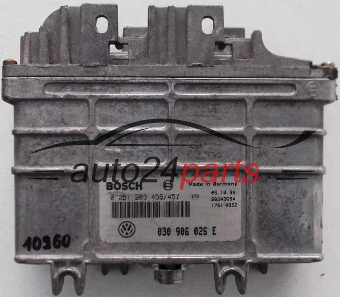 030906026E, 030 906 026 E, BOSCH 0261203456/457, 0 261 203 456, 0 261 203 457