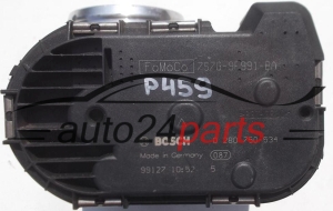BOITIER DE PAPILLON FORD FOCUS 1.6 BOSCH 0 280 750 534, 0280750534, 7S7G-9F991-BA, 7S7G9F991BA