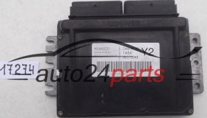 ECU CENTRALITA DE MOTOR DEAWOO TACUMA 1.6 KEMSCO S010016030 E1 S010016030E1, 96378049 1AEK Y2