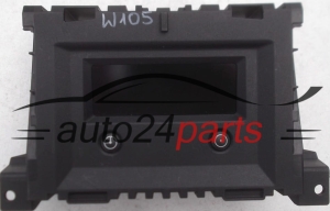 WYŚWIETLACZ RADIA CIEKŁOKRYSTALICZNY OPEL ASTRA H ZAFIRA B GM 13 208 194 AX, 13208194AX, 13208194, 1024861-00, 102486100 - W105, W106, W107, W108, W109
