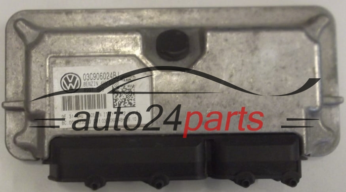 MOTORSTEUERGERÄT ECU STEUERGERÄT  VOLKSWAGEN POLO 1.4 MAGNETI MARELLI MY2 4HV.BJ, 03C 906 024 BJ