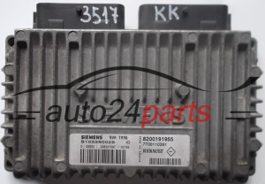 CENTRALITA ECU CAJA DE CAMBIO AUTOMATICO RENAULT MEGANE 1.6 SIEMENS BVA TA96 S105280028 C, 105280028, 8200191955, 7700110261