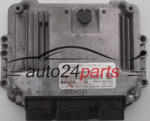 FORD FOCUS C-MAX 1.6 TDCI, BOSCH 0 281 011 263, 0281011263, FoMoCo 4M51-12A650-NE, 4M5112A650NE