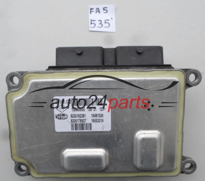 KOMPUTER STEROWNIK SILNIKA RENAULT CLIO IAW 5NR.CI2, IAW 5NR.CI2, 8200162381, 16481034 