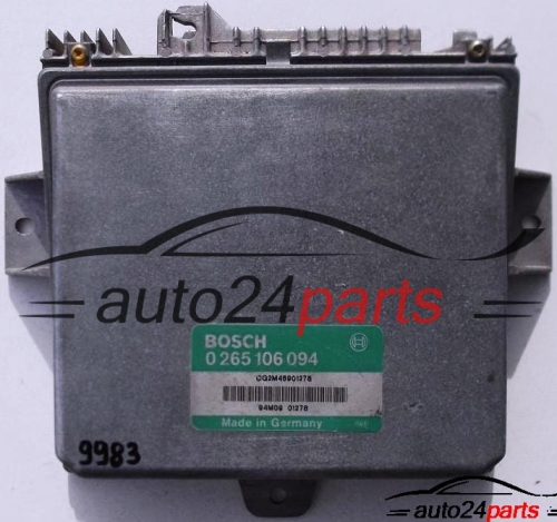 MOTORSTEUERGERÄT ECU STEUERGERAT PEUGEOT 605, CITROEN XM, BOSCH 0 265 106 094, 0265106094 