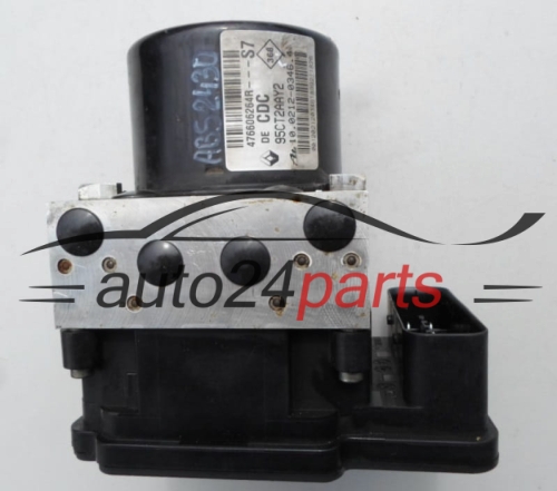 POMPE HYDRAULIQUE ET CALCULATEUR d'ABS RENAULT MEGANE 476606264R, 10.0212-0346.4, 10021203464, 10.0961-1412.3, 10096114123