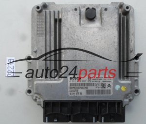 KOMPUTER STEROWNIK SILNIKA CITROEN PEUGEOT 2.2 HDI BOSCH 0 281 013 666, 0281013666, 96 644 875 80, 9664487580