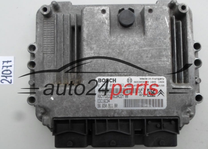 KOMPUTER STEROWNIK SILNIKA PEUGEOT EXPERT FIAT SCUDO 1.6 HDI JTD BOSCH 0281012982, 0 281 012 982, 9665091180, 96 650 911 80, 96 53958980