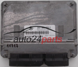 CALCULATEUR MOTEUR  SKODA FABIA 1.4 047 906 033 E, 047906033E, 5WP44202 10, 5WP4420210 
