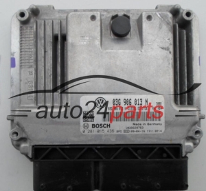 ECU CENTRALITA DE MOTOR SEAT IBIZA 1.9 TDI BOSCH 0 281 015 436, 0281015436, 03G 906 013 N, 03G906013N, 03G906013K, EDC17U01 