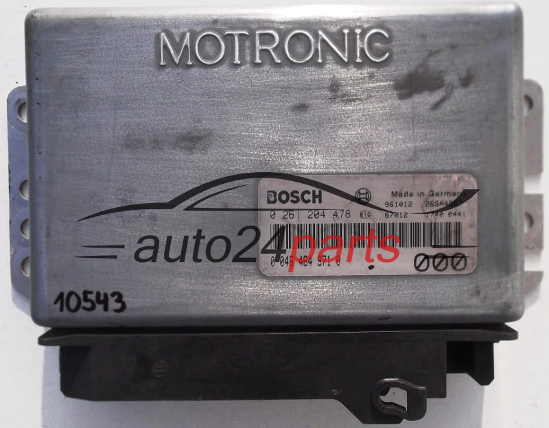 KOMPUTER STEROWNIK SILNIKA ALFA ROMEO 145 146 2.0 16V, BOSCH 0261204478 00464649710