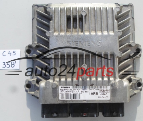 FORD FOCUS 2.0 TDCI SID 803 5WS40227C-T, 5WS40227CT, 5M51-12A650-MB, 5M5112A650MB 