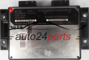 ECU CENTRALITA DE MOTOR CITROEN PEUGEOT 1.9 LUCAS R04080035A PSA 9641390180 SOFT 9648225180, DCN2, DWLC12
