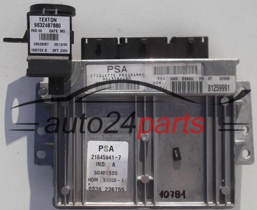 calculateur moteur pour peugeot 406 1.8