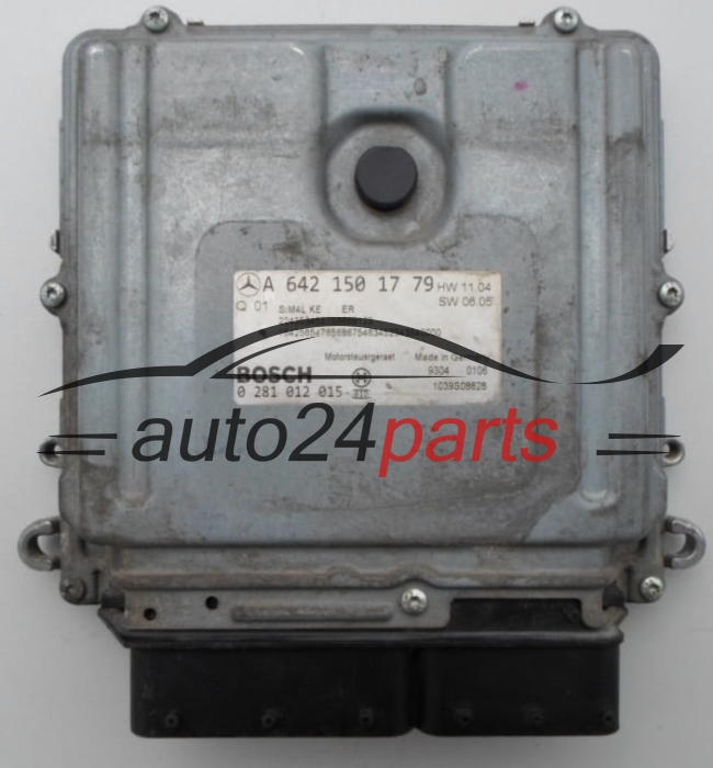 CALCULATEUR MOTEUR MERCEDES W164 ML280 280 CDI BOSCH 0281012015, 0 281 012 015, A6421501779, A 642 150 17 79
