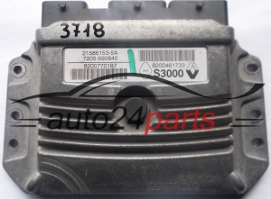 MOTORSTEUERGERÄT ECU STEUERGERÄT RENAULT Johnson Controls 21586153-5A, 215861535A, 8200770187, 8200461733 