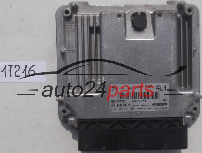 MOTORSTEUERGERÄT ECU STEUERGERAT OPEL INIGNIA A20DTJ BOSCH 0 281 016 704
