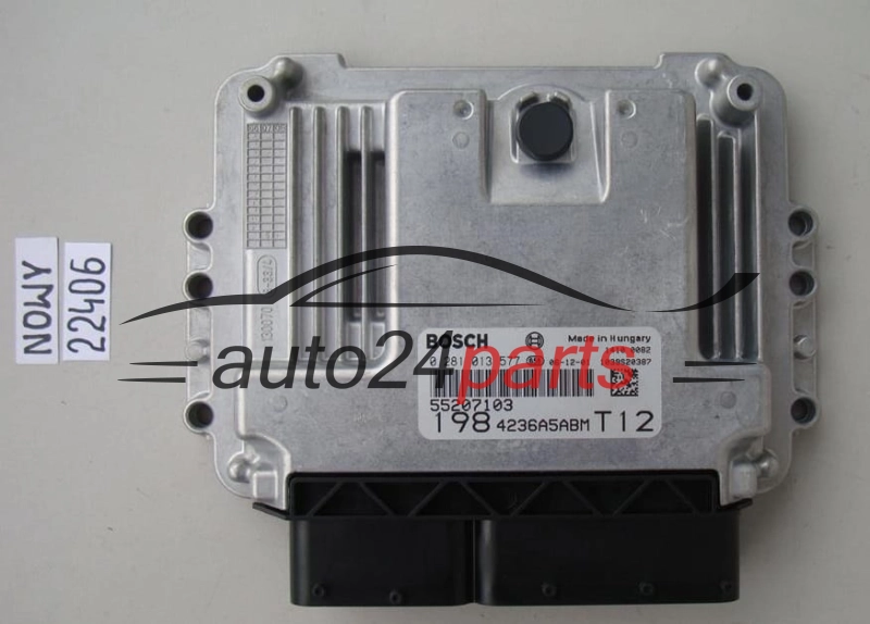 KOMPUTER STEROWNIK SILNIKA FIAT BRAVO 1.9 JTD BOSCH 0 281 013 577, 0281013577, 55207103, NOWY