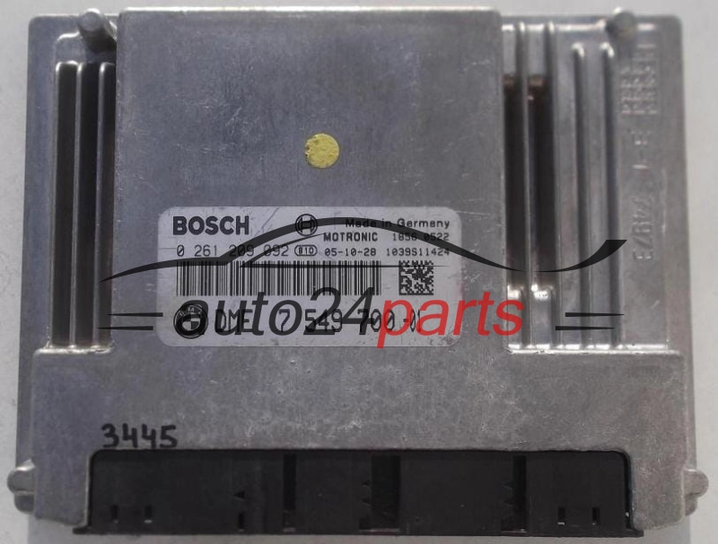ECU CENTRALITA DE MOTOR BMW E63/E64 650 4.0 V8 BOSCH 0261209092