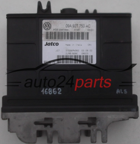 STEROWNIK SKRZYNI AUTOMATYCZNEJ VOLKSWAGEN Jatco ADC102.29,  09A 927 750 AC