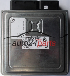 MOTORSTEUERGERÄT ECU STEUERGERAT BMW E60 525 SIEMENS 5WK90078 DME MSV70 7555361, DME 7 555 361, DME7555361